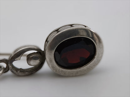 “LUC” sidabro vėrinys ir auskarai