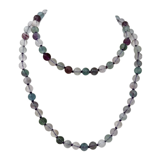 Natūralaus fluorito vėrinys