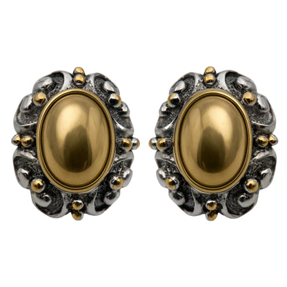 Vintažo auskarai klipsai