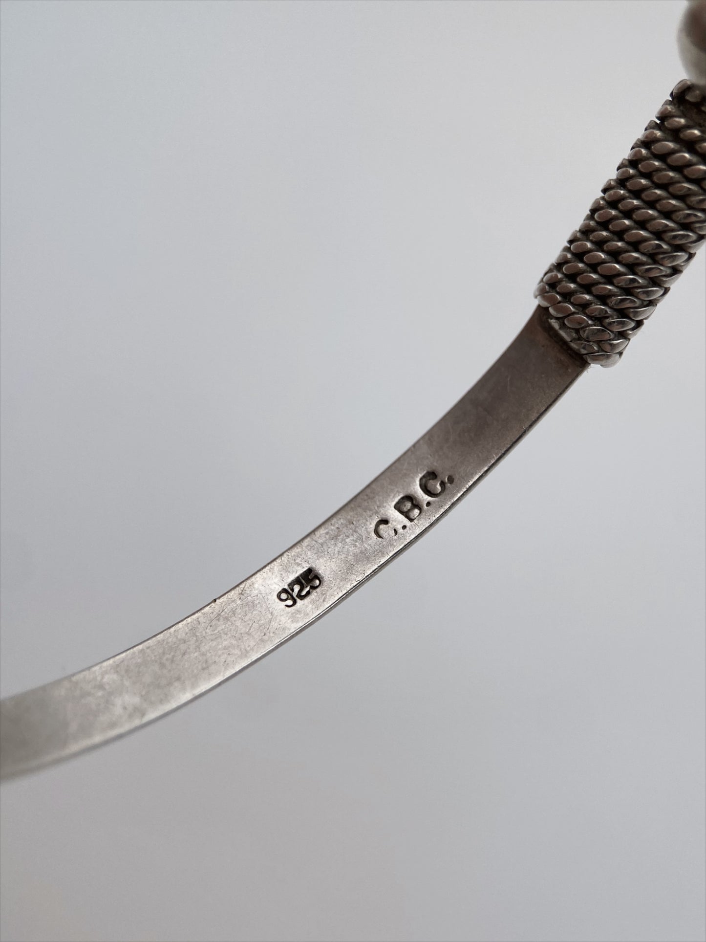 “St. Croix / Caribbean Bracelet Co.” sidabro apyrankė