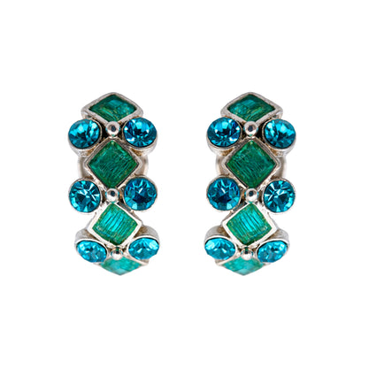 Vintažiniai auskarai klipsai