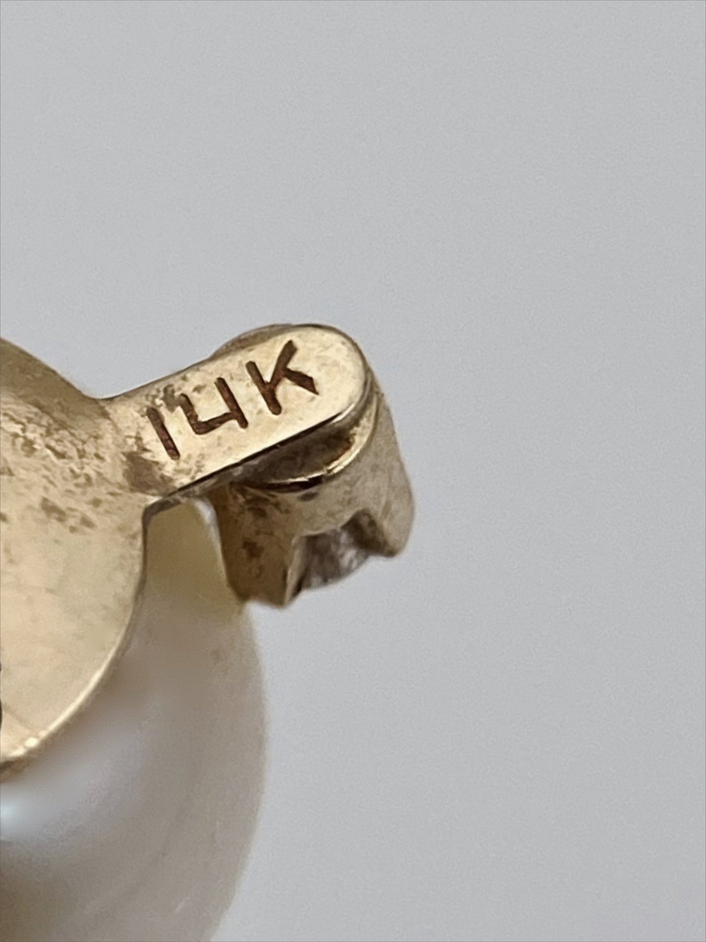 Aukso auskarai su perlais ir deimantais