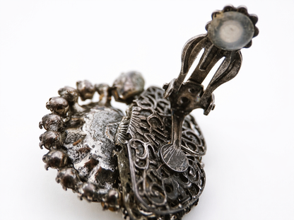 Retro "Original by Robert" bracelet and clip-on earrings