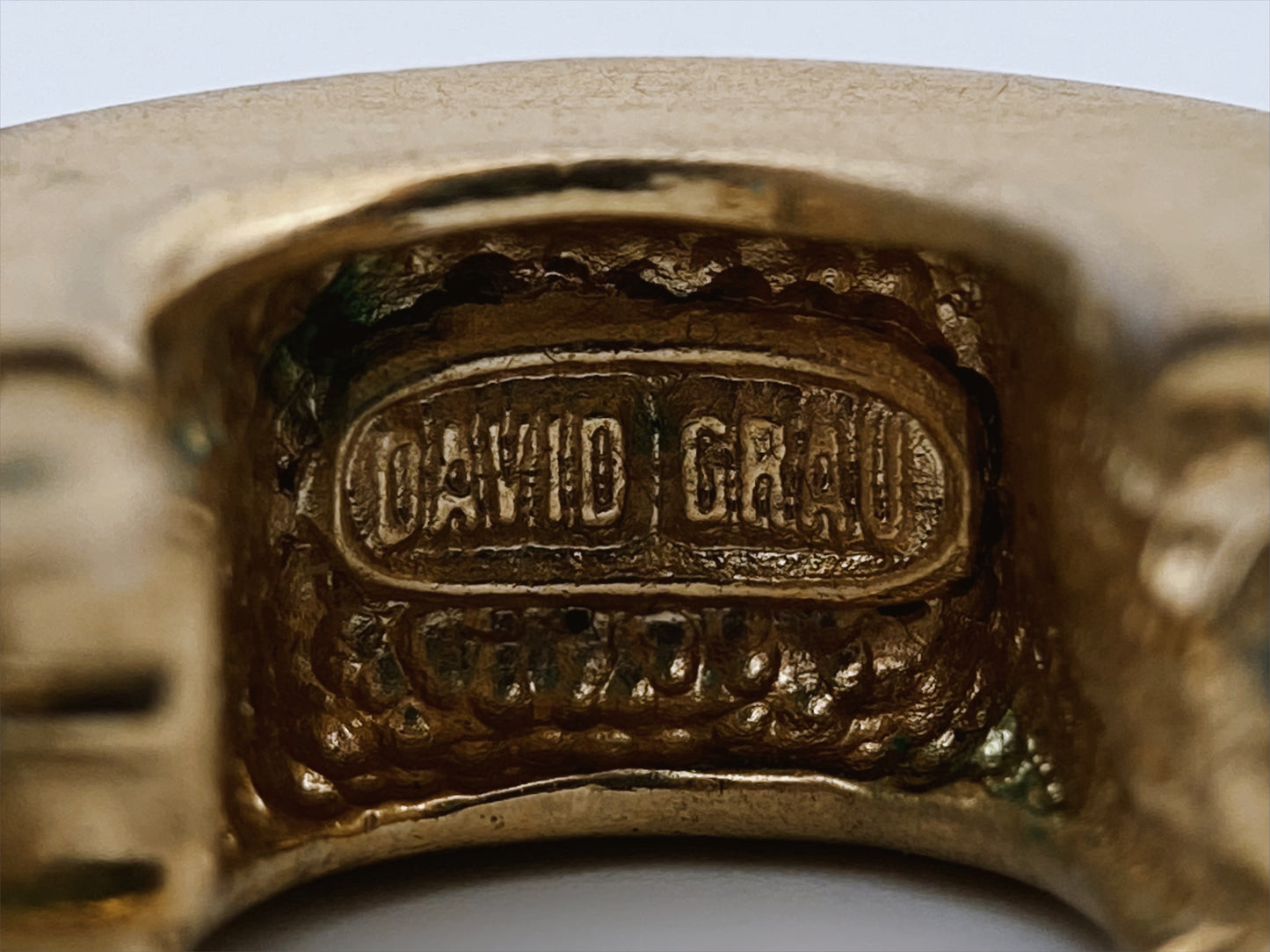 “David Grau” clip-on earrings