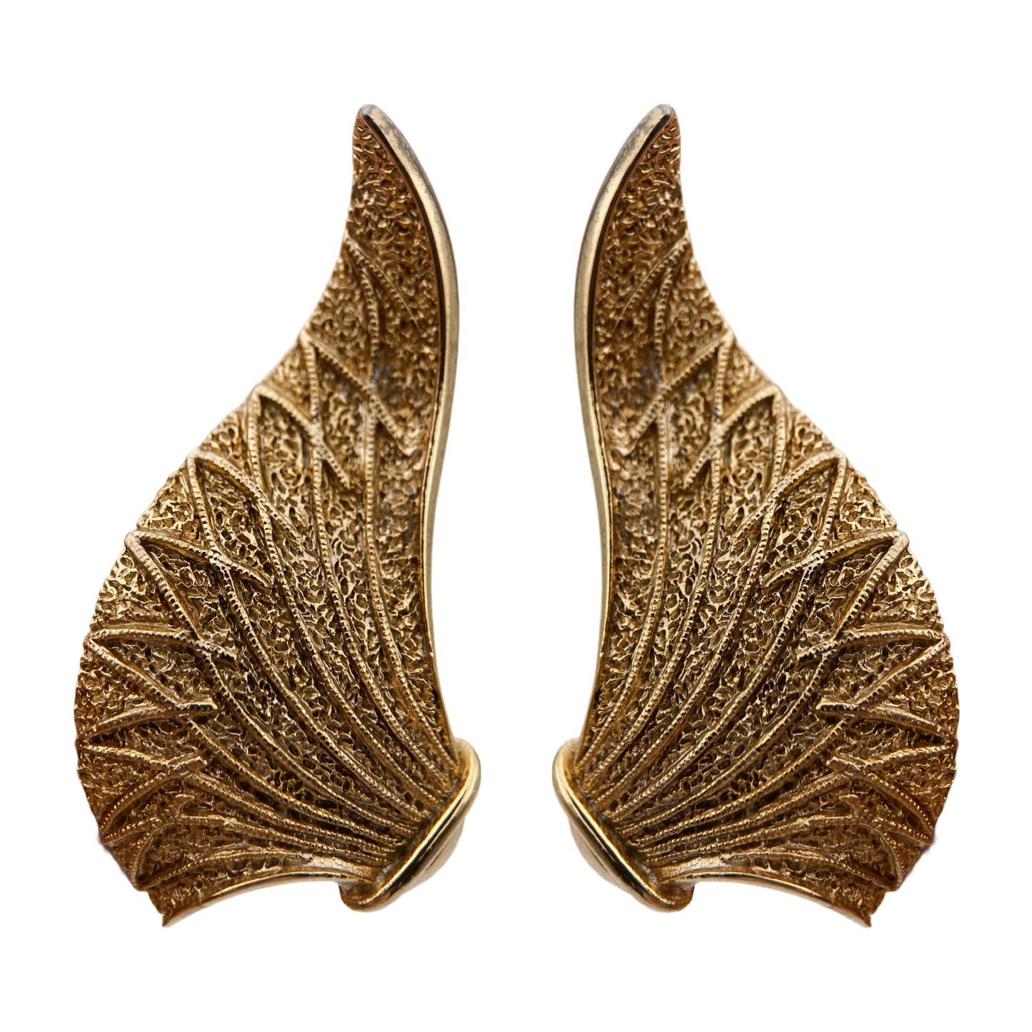 “Balenciaga” clip-on earrings