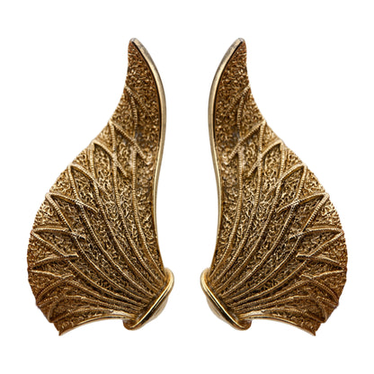 “Balenciaga” clip-on earrings