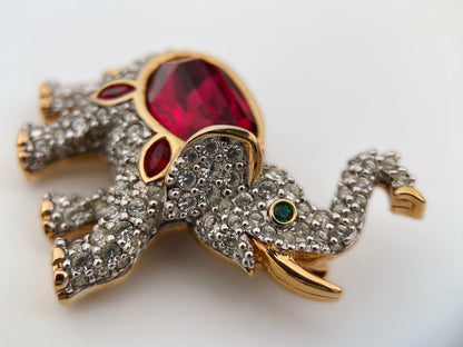 “Swarovski” paauksuota sagė