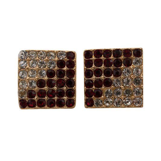 “SL” auskarai su kristalais