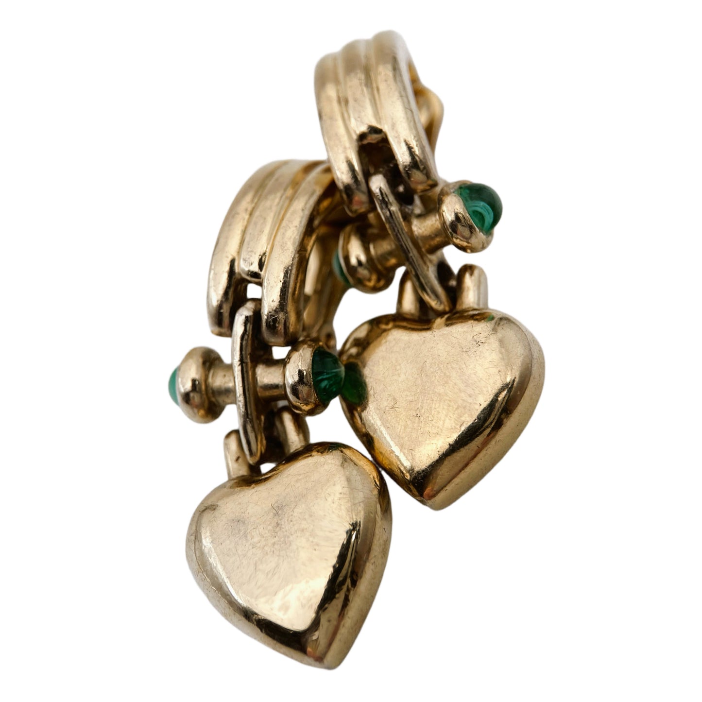 Vintažo auskarai klipsai