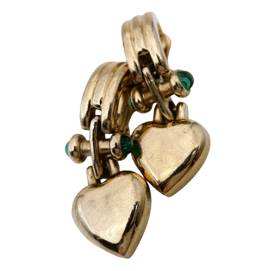 Vintažo auskarai klipsai