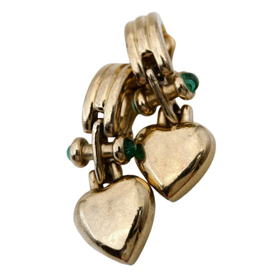 Vintažo auskarai klipsai