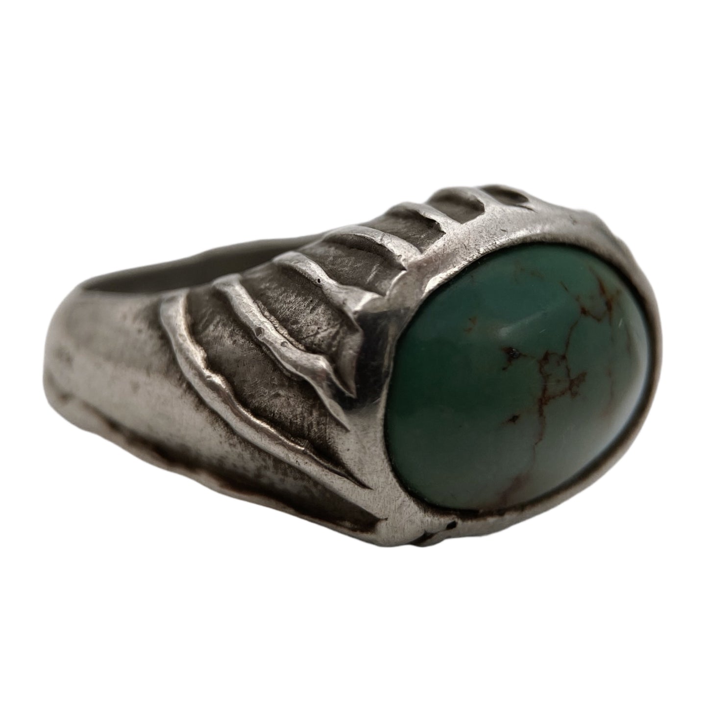 Sidabro žiedas su turkio akmeniu