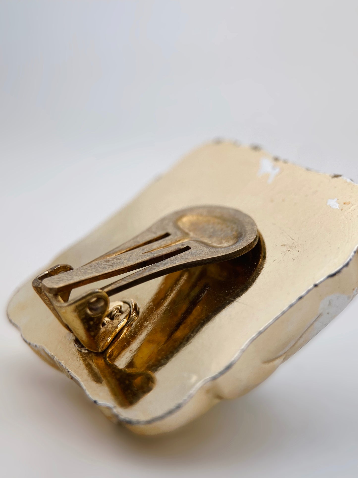 Vintažo auskarai klipsai