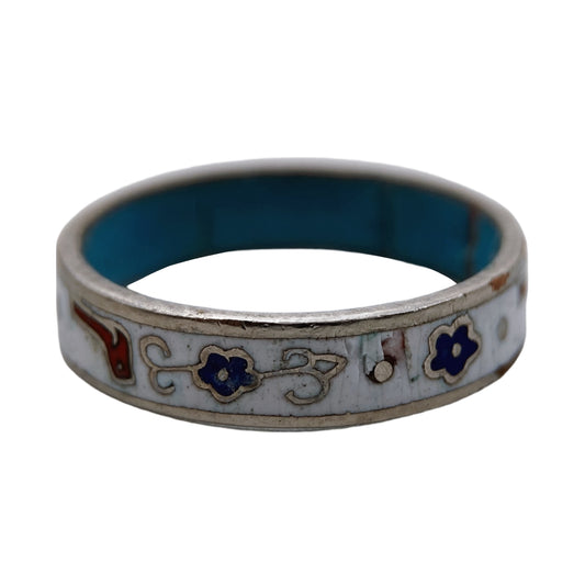 Žiedas su cloisonné emale