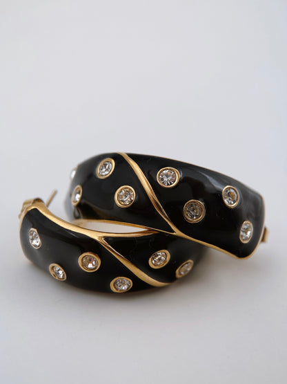 “Daniel Swarovski” apyrankės ir auskarų komplektas