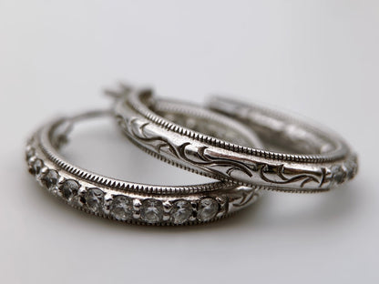 “Tacori” sidabro auskarai