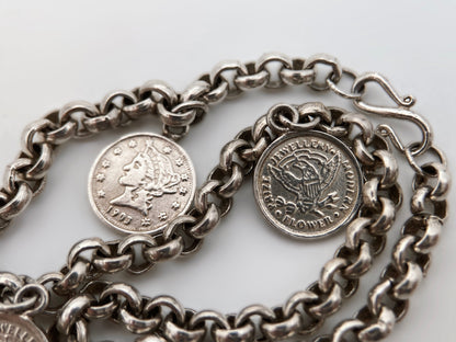 Vintažinė sidabro apyrankė