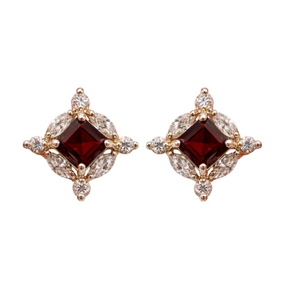 “JG” sidabro auskarai