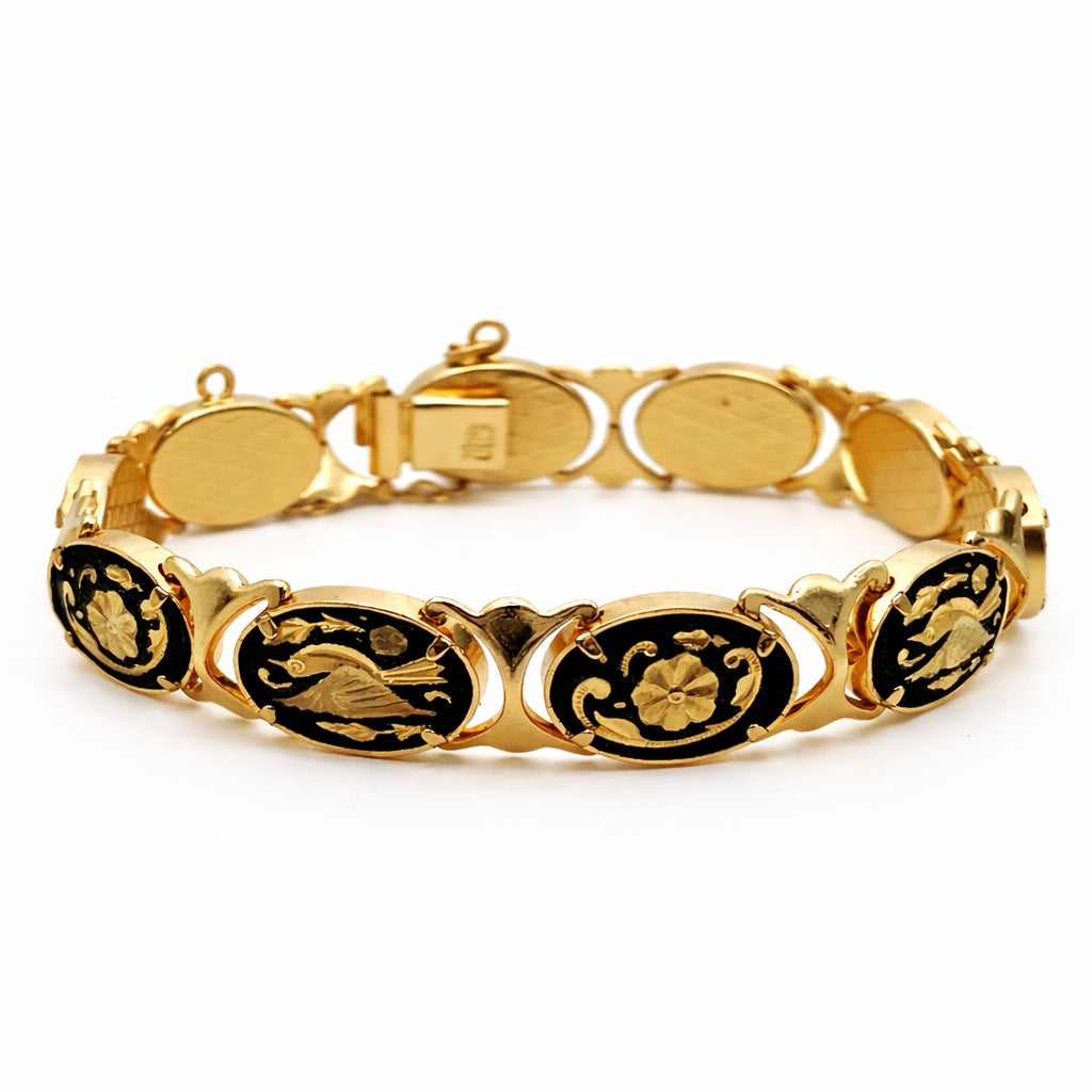 Vintažinė Damaskino apyrankė