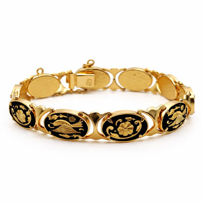 Vintažinė Damaskino apyrankė