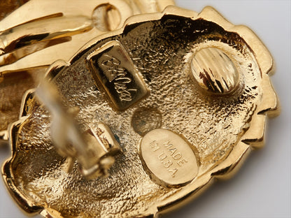 “Bob Mackie” auskarai klipsai