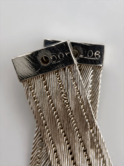 Antikvarinis sidabro papuošalų komplektas