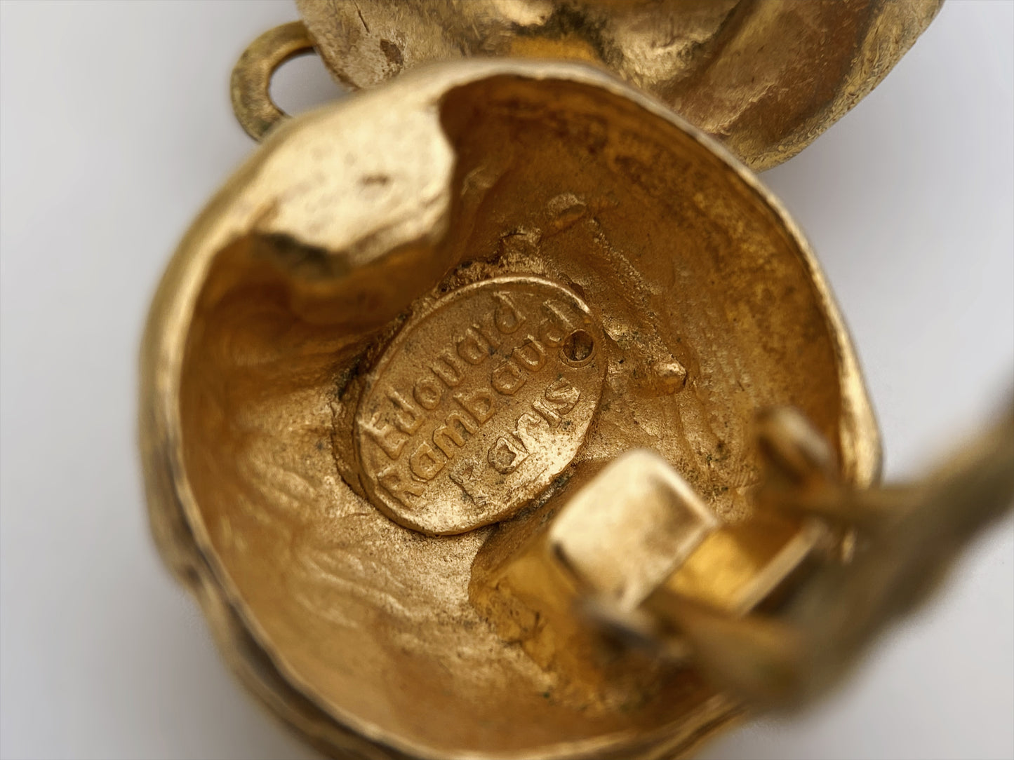 „Edouard Rambaud Paris“ auskarai klipsai