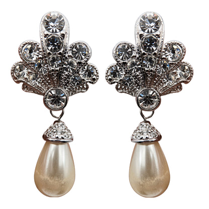 “Michaela von Habsburg” clip-on earrings