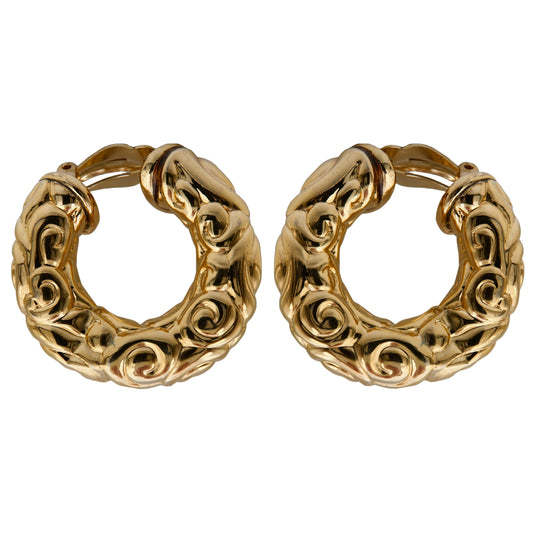 “Yves Saint Laurent” auskarai klipsai