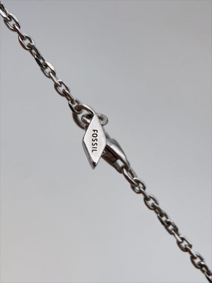 “Fossil” sidabro vėrinys su cirkoniais