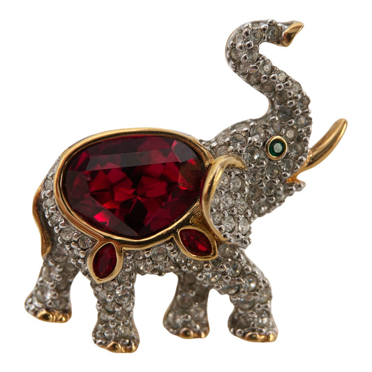 “Swarovski” paauksuota sagė