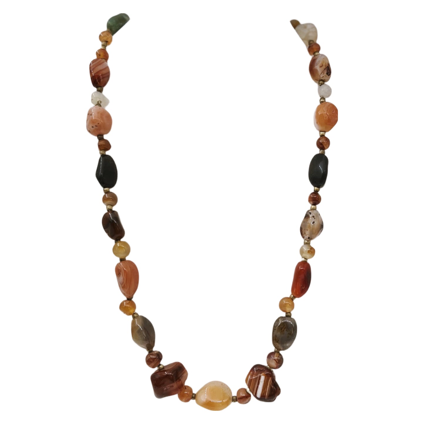 Agato, karneolio ir aventūrino vėrinys