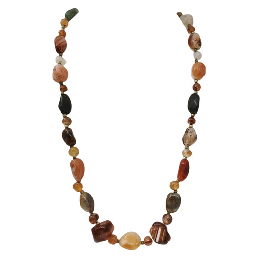 Agato, karneolio ir aventūrino vėrinys