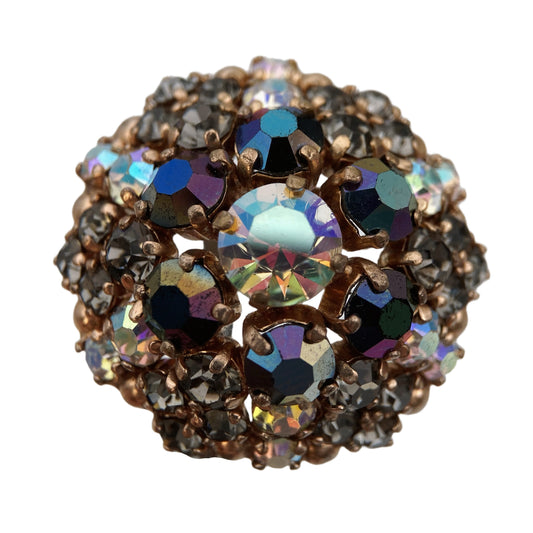 Sagė su Aurora Borealis stiklo kristalais