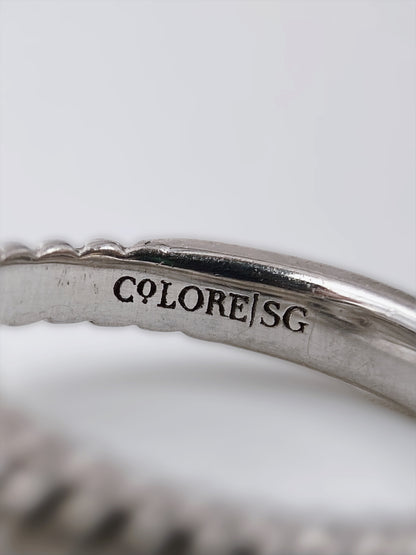 “Colore | SG” sidabro ir aukso žiedas