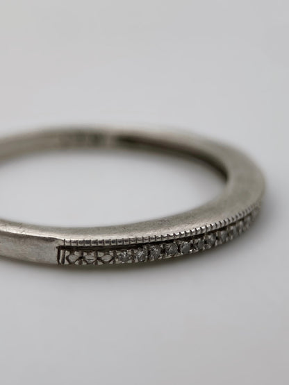 “JTW” sidabro žiedas