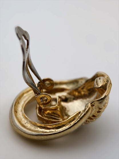 Vintažiniai auskarai klipsai