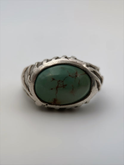 Sidabro žiedas su turkio akmeniu