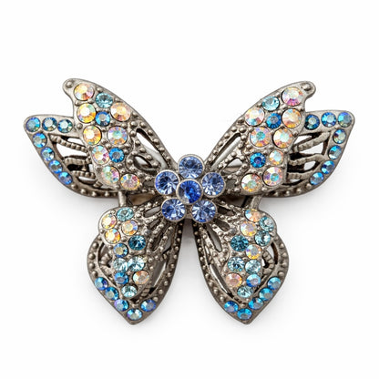 Vintažinė sagė su kristalais