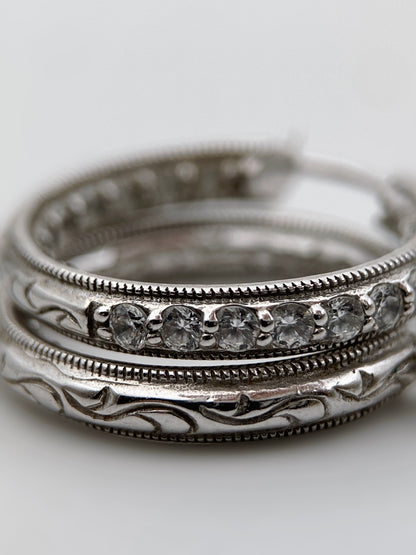 “Tacori” sidabro auskarai