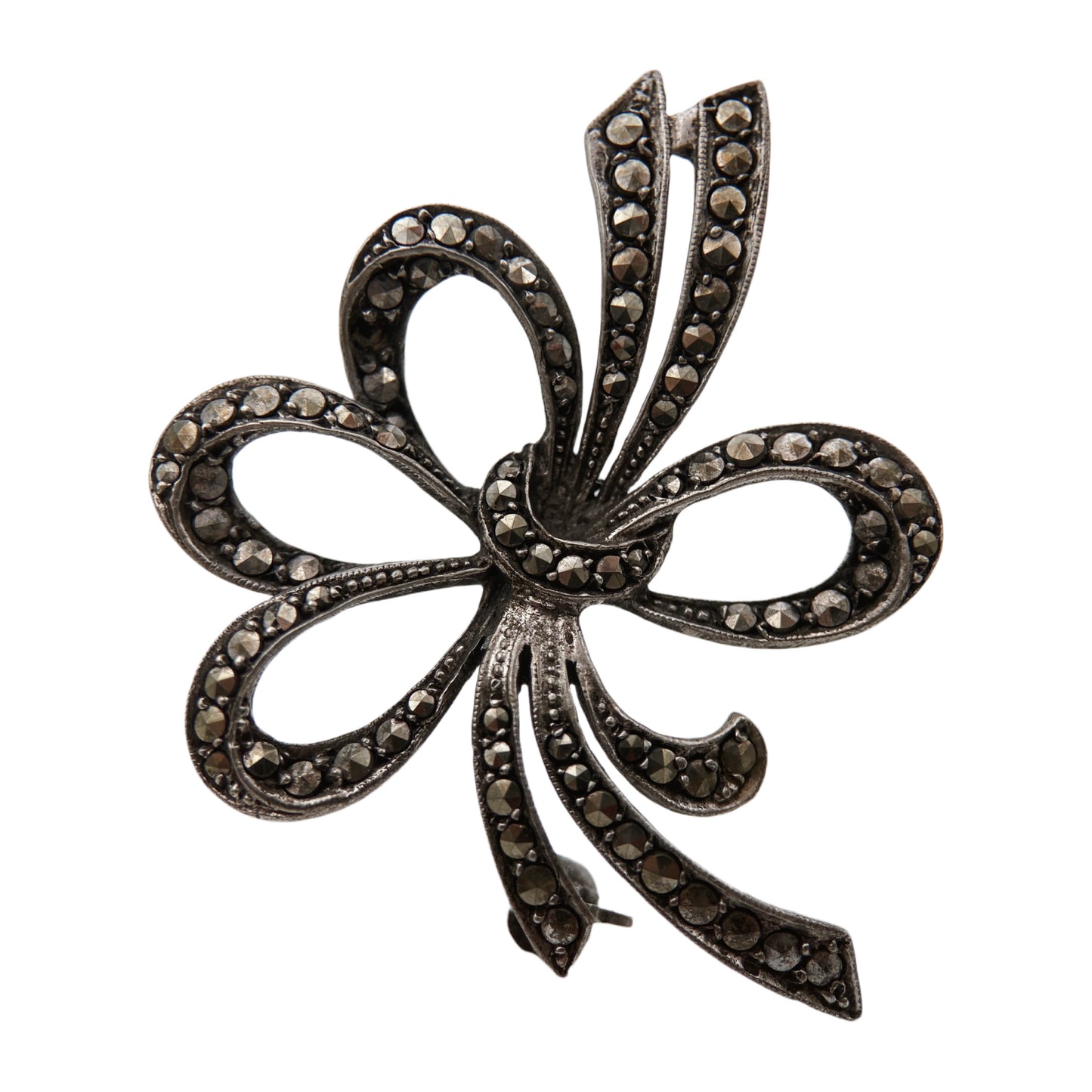 Silver brooch