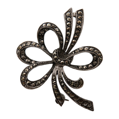 Silver brooch