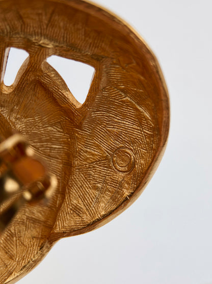 Vintažiniai auskarai klipsai