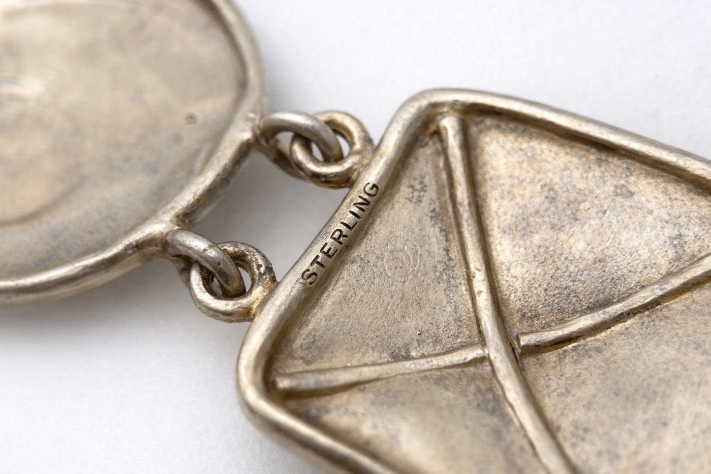 “Meryl Waitz” sidabro ir stiklo auskarai