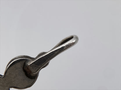 Sidabro ir turkio pakabukas