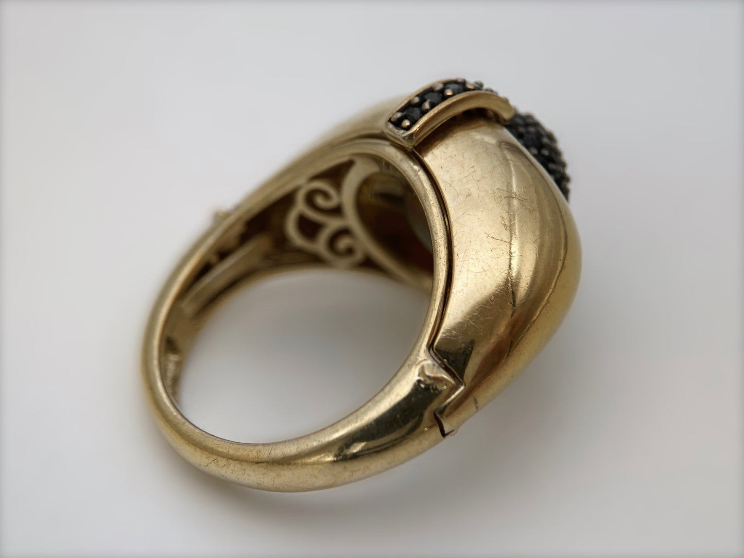 “TJC” sidabro žiedas