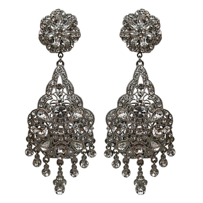 “José &amp; Maria Barrera” clip-on earrings