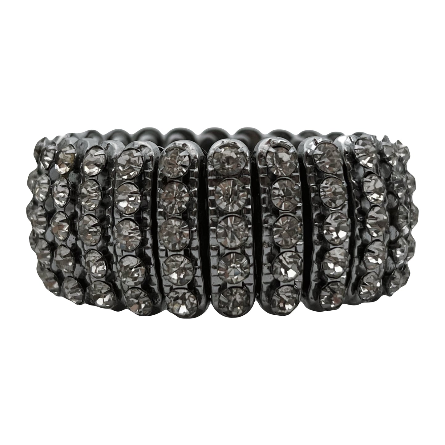 Vintažinė apyrankė su kristalais