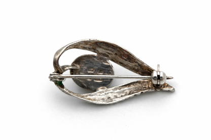 “Ove Nordström” sidabro sagė su mėlynu kabošonu