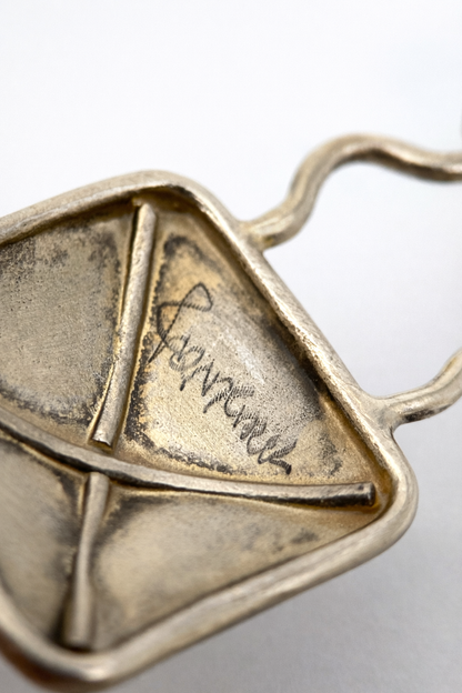 “Meryl Waitz” sidabro ir stiklo auskarai